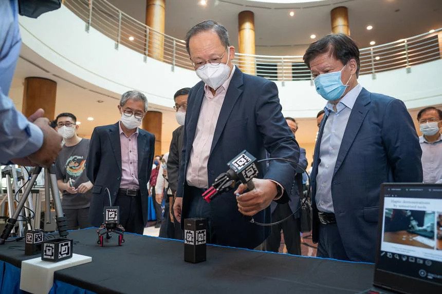 New research centre in NTU to further drive robotics' role in S'pore's development